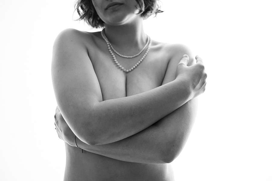 Natürliches Braut-Boudoir-Shooting